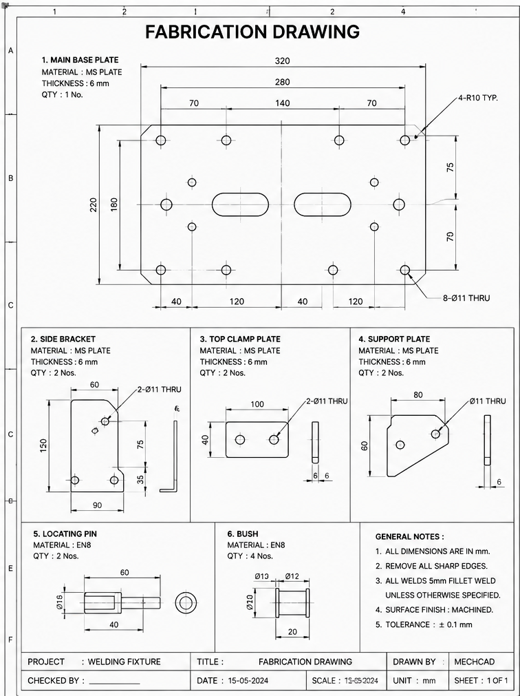Fabrication Drawing